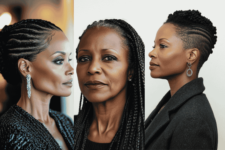 17 Stunning Braided Hairstyles for Older Black Women