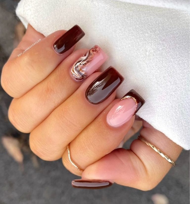 18 Pretty Early Fall Nail Design Ideas to Ease Into Autumn in Style
