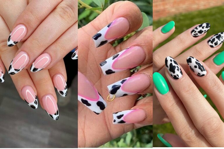 41 Gorgeous Cow Print Nail Designs You’ll Be Obsessed With